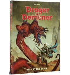 Drager og Demoner Monsterboken Norsk utgave